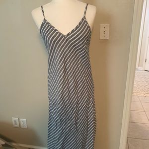 Linen summer maxi dress